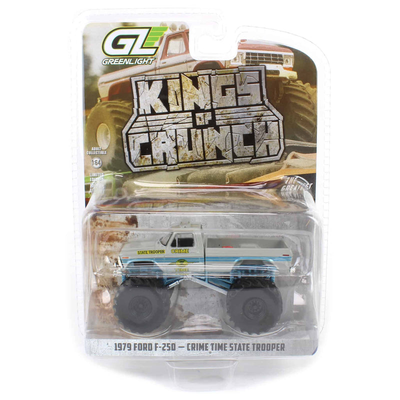 1/64 1979 Ford F-250, Crime Time State Trooper, Kings of Crunch The Greatest Hits