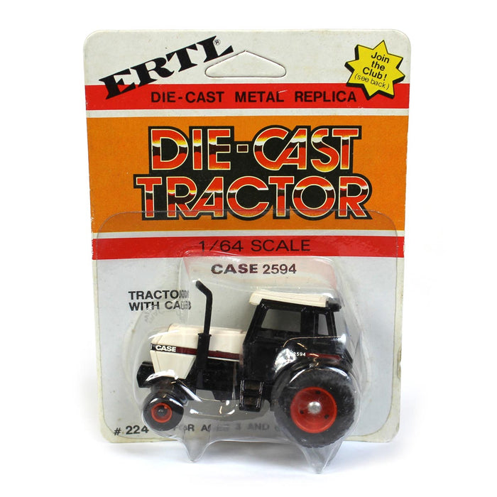 1/64 Case 2594 White & Black Tractor by ERTL