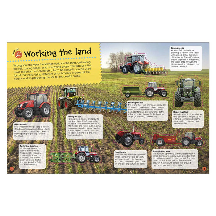 Ultimate Tractor Sticker Book