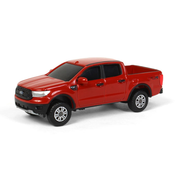 1/64 2019 Red Ford Ranger XLT FX4 Off Road