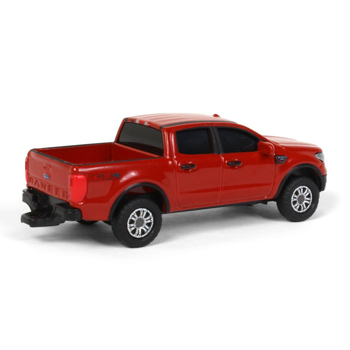 1/64 2019 Red Ford Ranger XLT FX4 Off Road