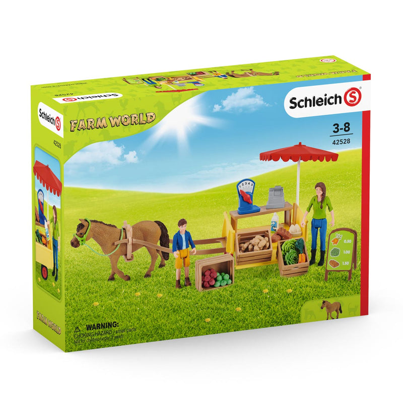 Sunny Day Mobile Farm Stand by Schleich