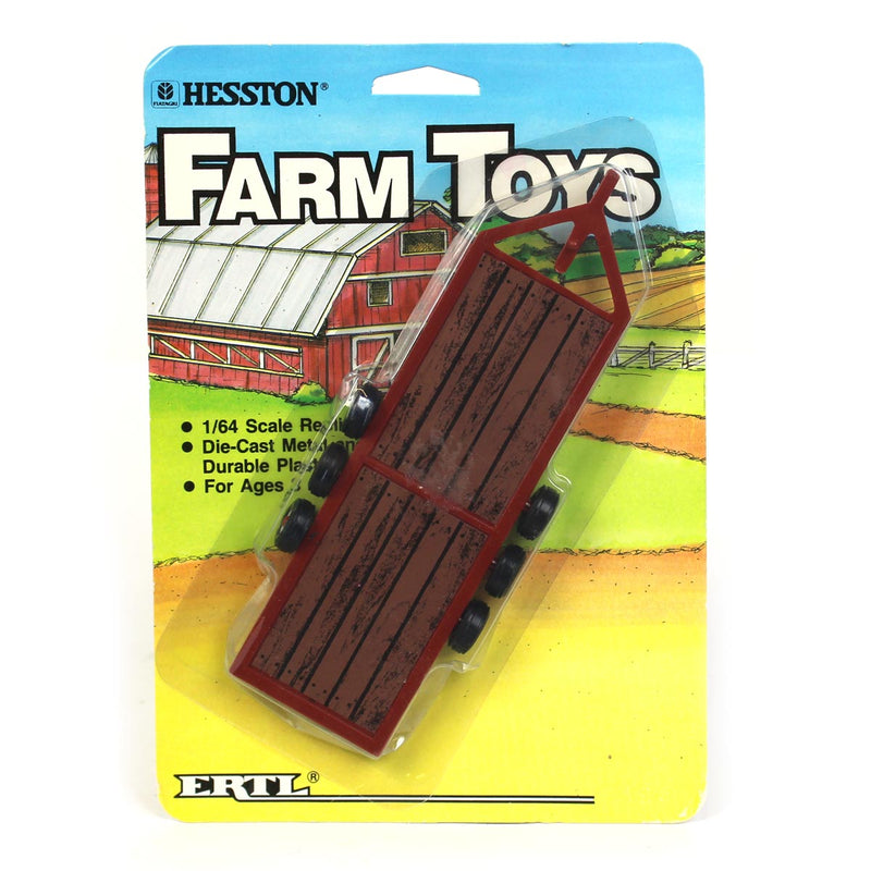 1/64 Plastic Brown Tri Axle Trailer by Mini Toys