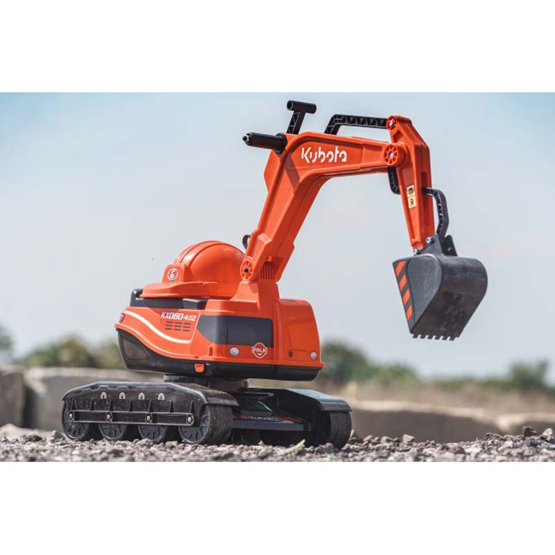 Kubota KX080-4 Ride On Excavator with Helmet and Opening Seat