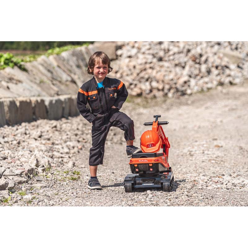 Kubota KX080-4 Ride On Excavator with Helmet and Opening Seat