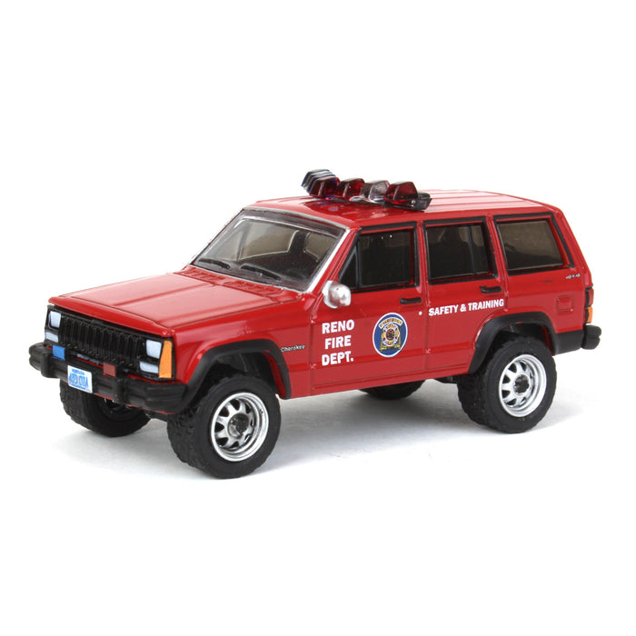 1/64 1990 Jeep Cherokee Reno, Nevada Fire Department, Fire & Rescue Series 1