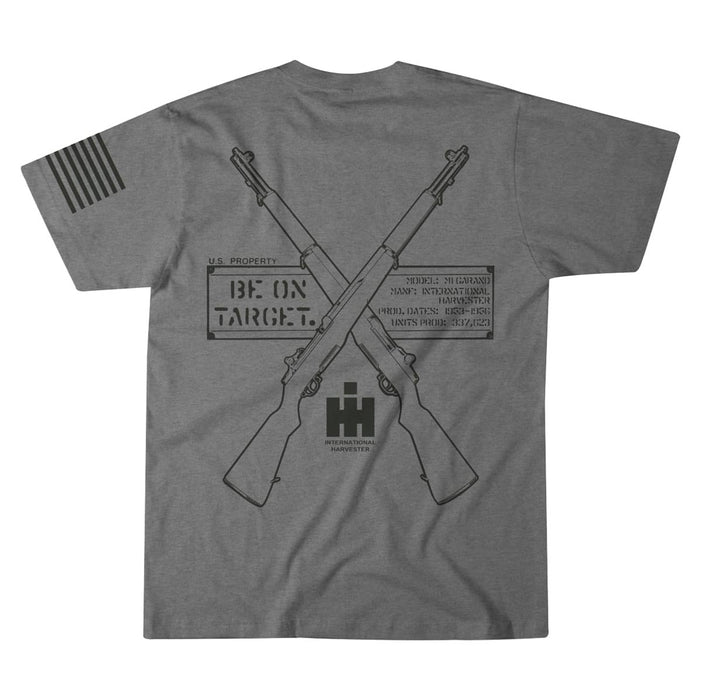 Vintage International Harvester Defense Division Crossed M1 Rifles Tee Shirt