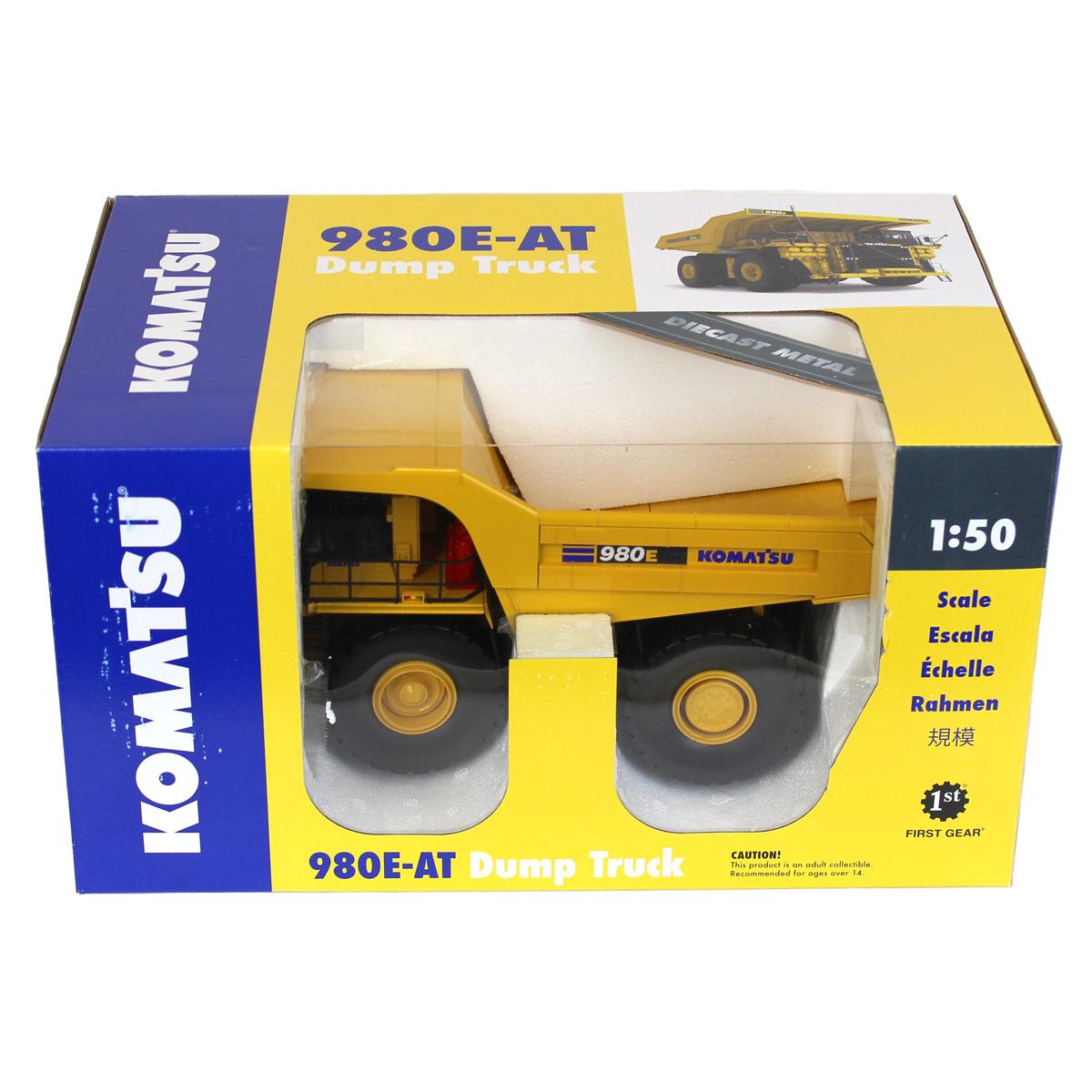 1/50 Komatsu 980E-AT Dump Truck by First Gear — Outback Toys