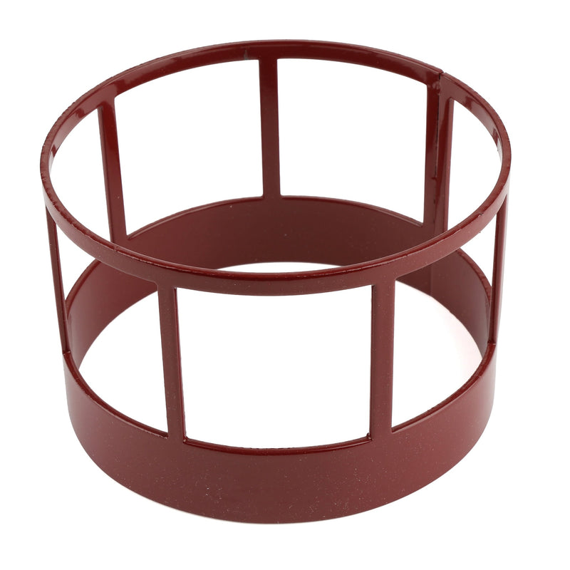 1/16 Little Buster Toys Red Round Bale Hay Feeder