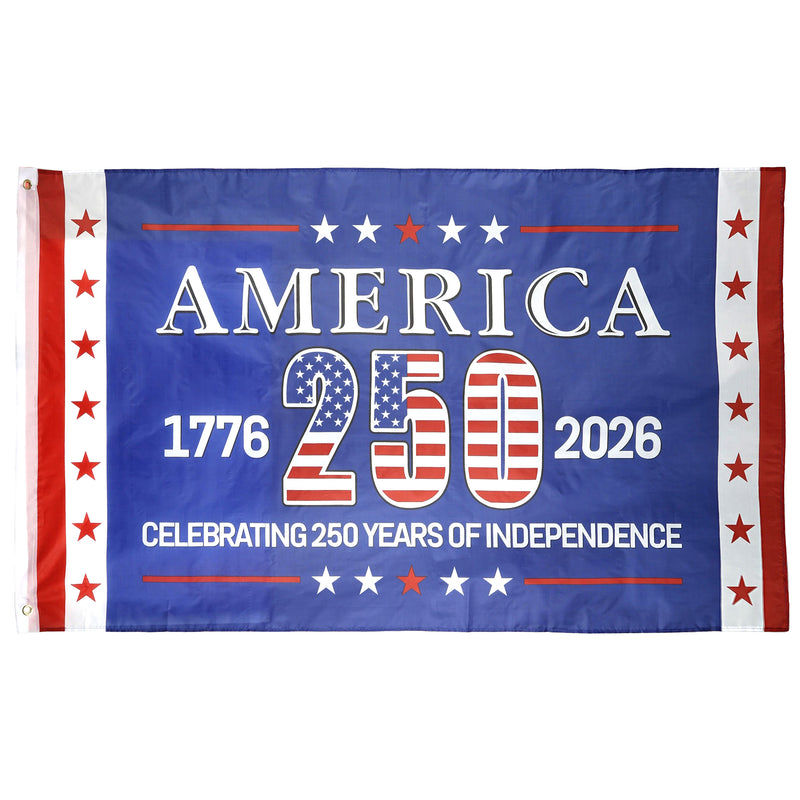 3' x 5'  America 250 Flag, 1776-2026 Celebrating 250 Yeras of Independance