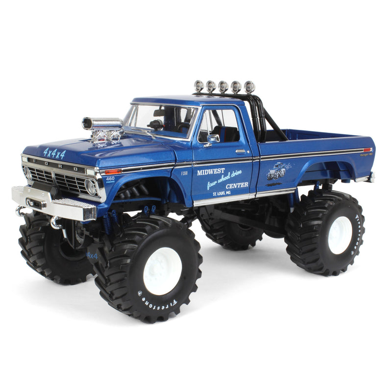 1/18 1974 Ford F-250 Monster Truck with 48 Inch Tires, Midwest 4WD & Performance Center