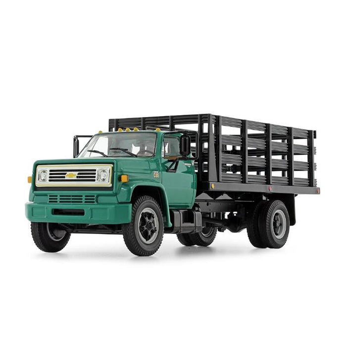1/64 Green 1970s Chevrolet C65 Stake Truck, DCP by First Gear