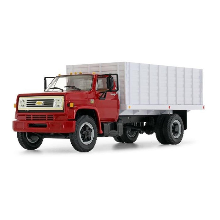 1/64 Red & White 1970s Chevrolet C65 Grain Truck, DCP by First Gear
