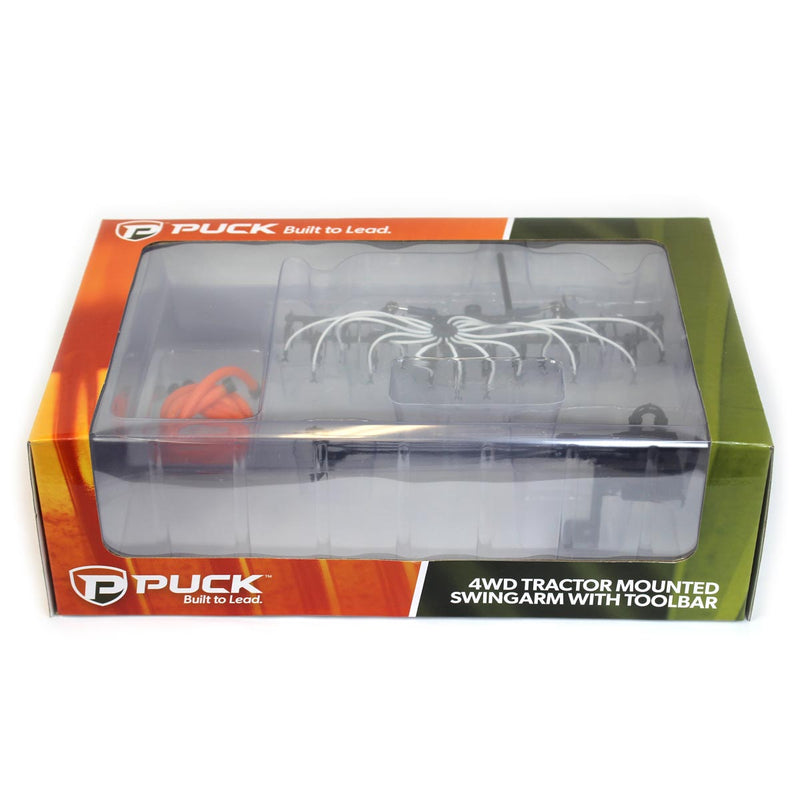 1/64 Puck Manure 4WD Tractor Mounted Swingarm with Dietrich Toolbar by SpecCast