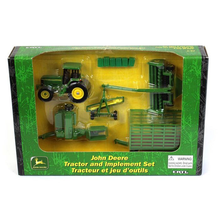 1/64 John Deere 7800 MFD Tractor and Implement Set by ERTL