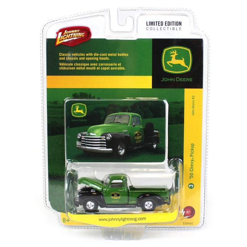 1/64 Limited Edition John Deere 1950 Chevy Pickup by Johnny Lightning