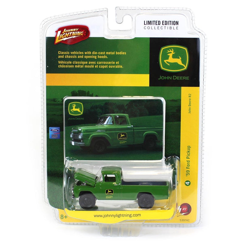 1/64 Limited Edition John Deere 1959 Ford Pickup by Johnny Lightning