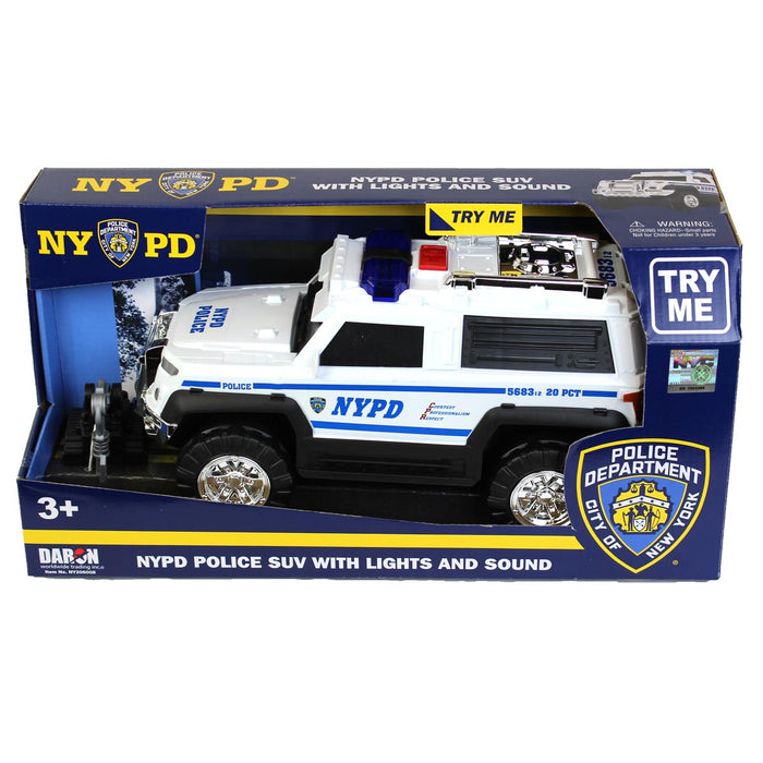 NYPD Police SUV with Lights and Sound — Outback Toys