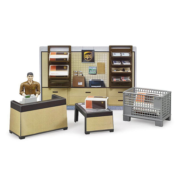 1/16 UPS Store Office by Bruder BWorld