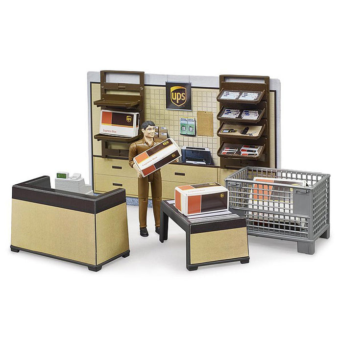 1/16 UPS Store Office by Bruder BWorld