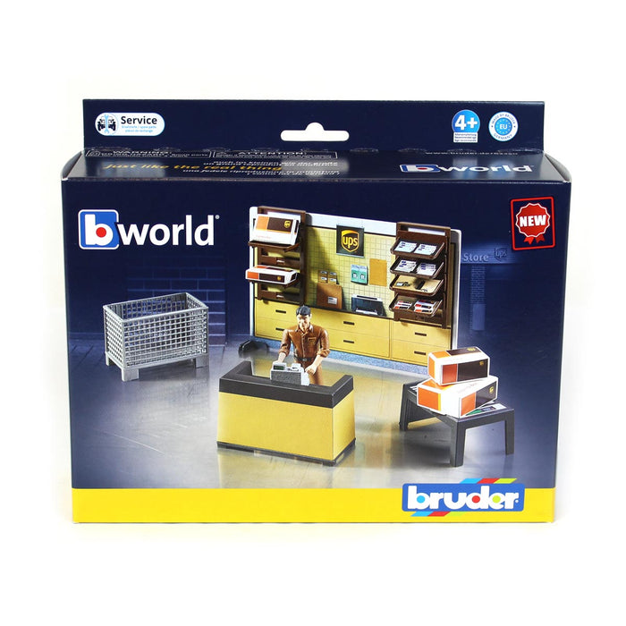 1/16 UPS Store Office by Bruder BWorld