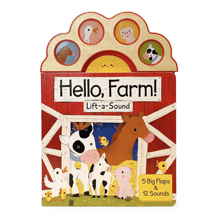 Hello, Farm! Lift-a-Sound Board Book