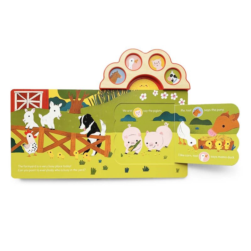Hello, Farm! Lift-a-Sound Board Book