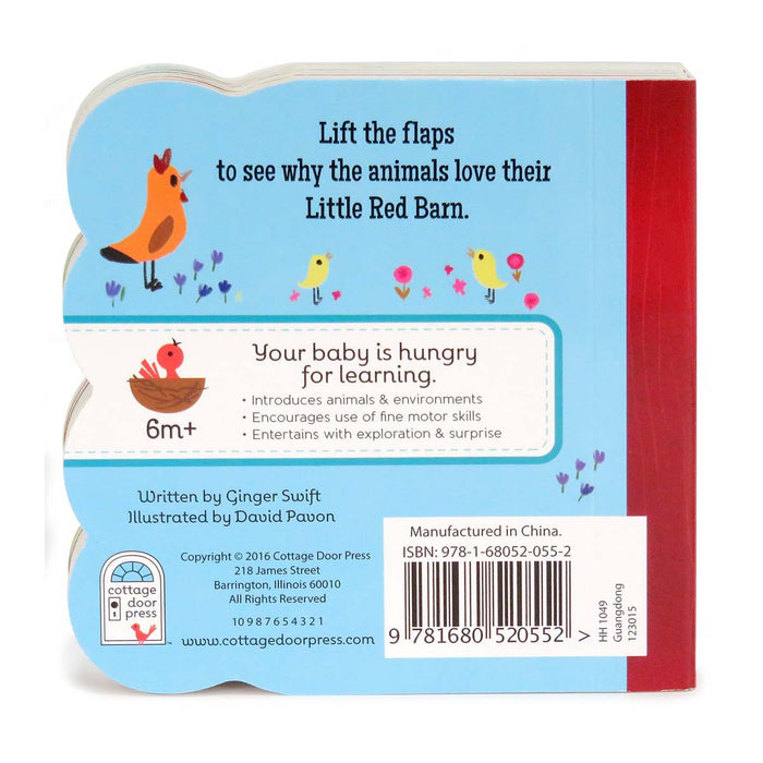 Little Red Barn Lift-a-Flap Board Book