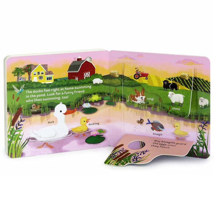 Moo Peek-a-Flap Board Book