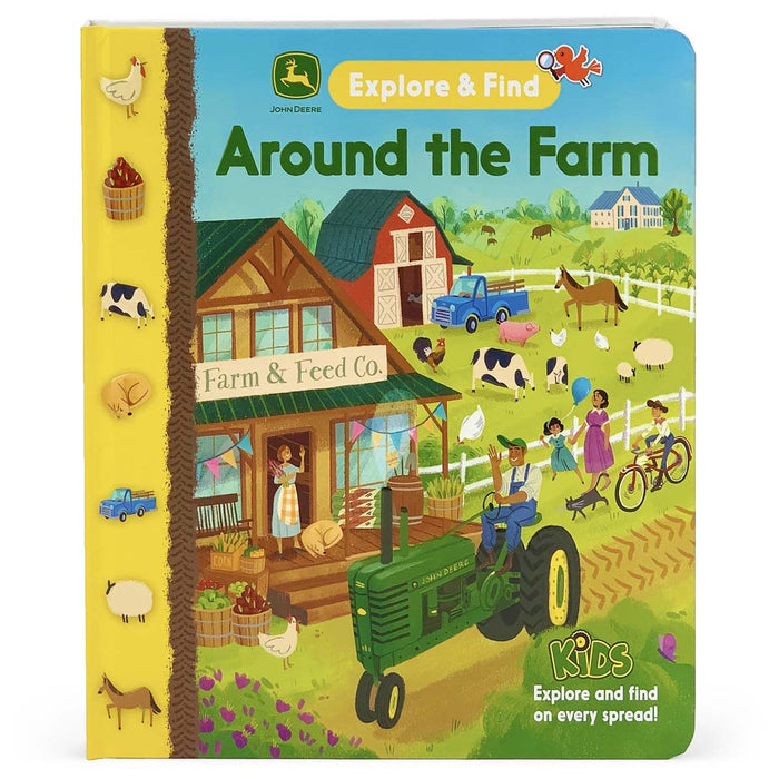 John Deere Around the Farm Board Book