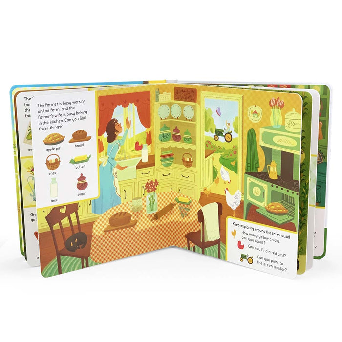 John Deere Around the Farm Board Book