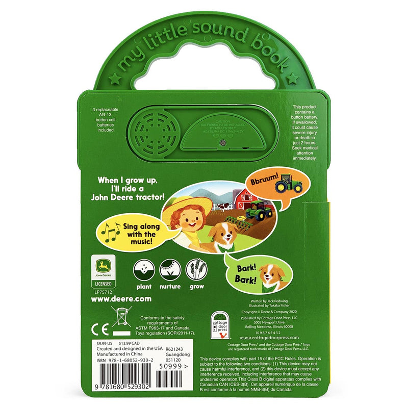 John Deere "When I Grow Up!" Sound Board Book