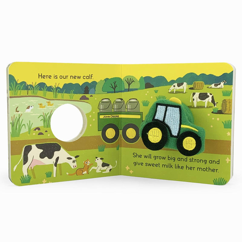 John Deere "I Am A Tractor" Finger Puppet Board Book