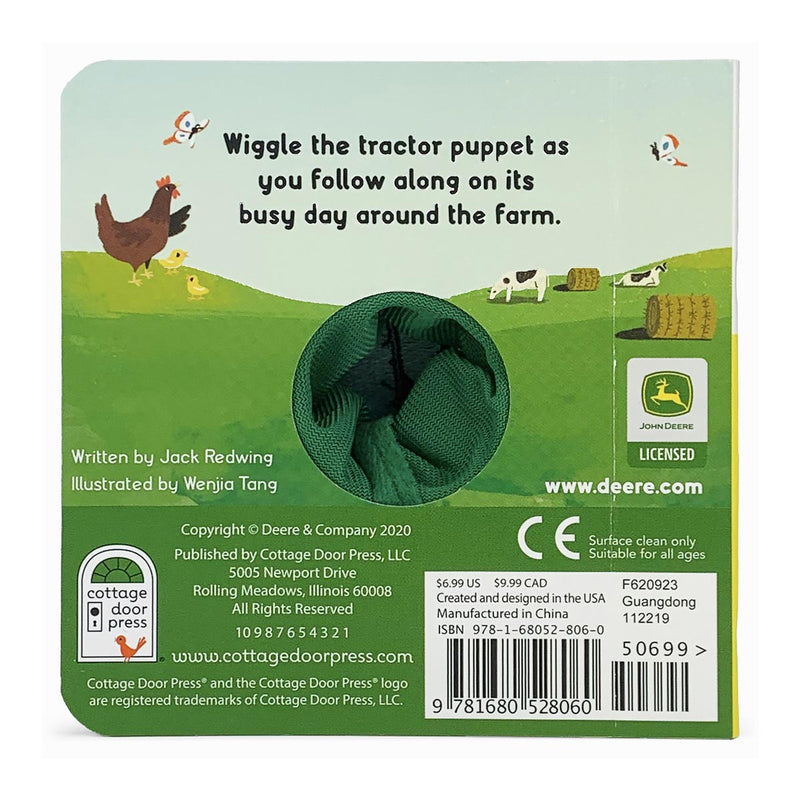 John Deere "I Am A Tractor" Finger Puppet Board Book
