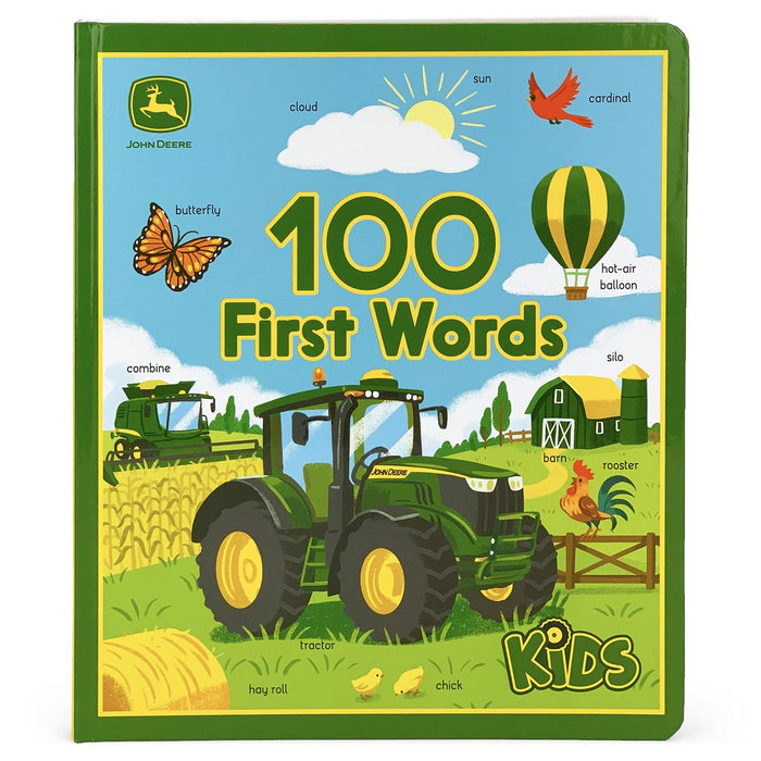 John Deere 100 First Words Board Book