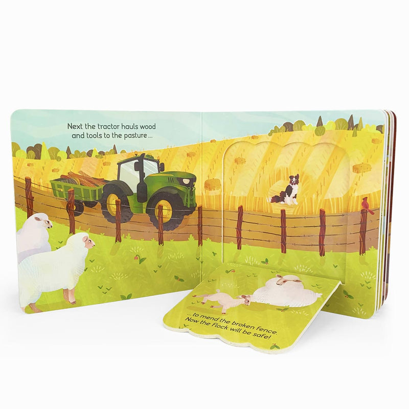 John Deere Farm Friends Lift-a-Flap Board Book
