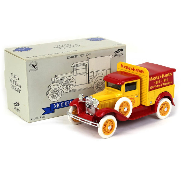 1/25 Ford Model A Pickup Bank, Massey Harris 100 Years of Progress