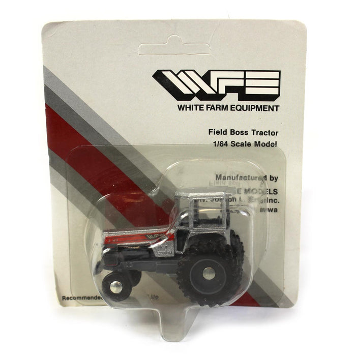 1/64 1st Edition White 2-180 2WD Cab Tractor with Duals