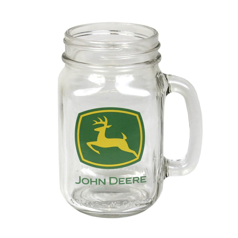 John Deere Trademark Drinking Jar