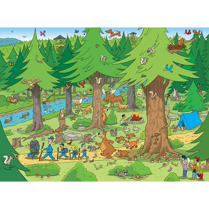 101 Things to Spot in the Woods - 101 Piece Kids Puzzle