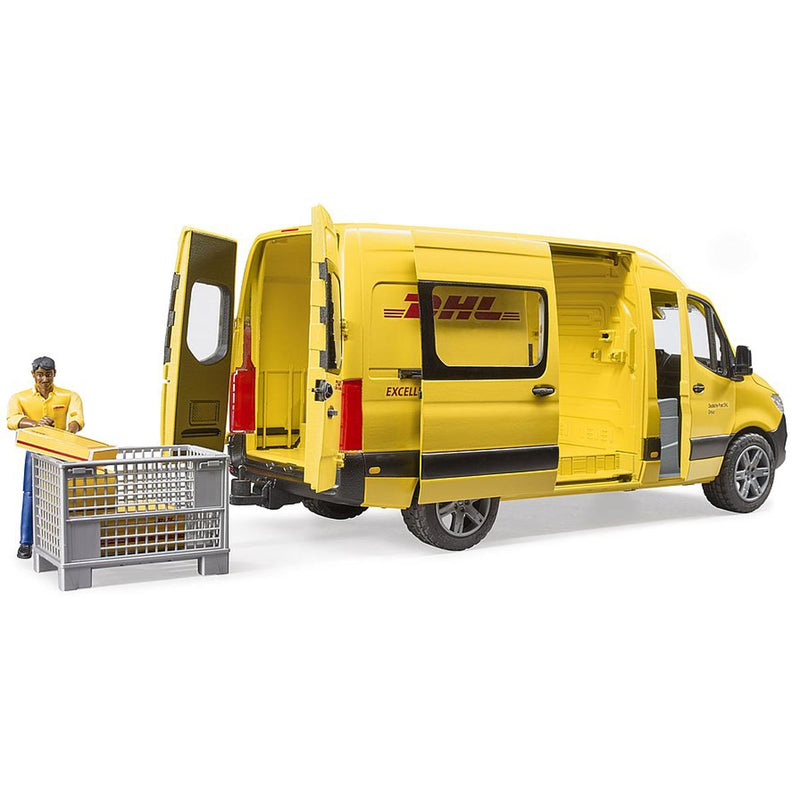 1/16 Bruder Mercedes-Benz DHL Van with Driver