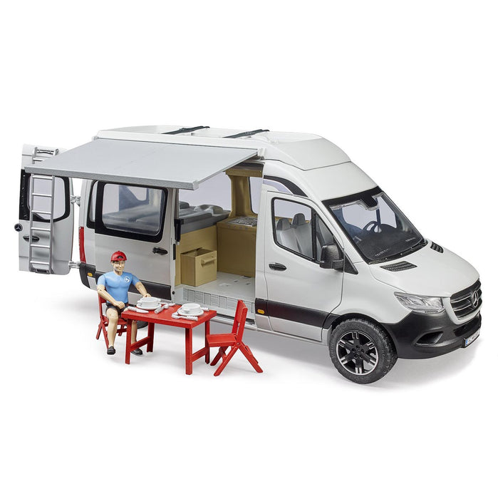 1/16 Mercedes-Benz Sprinter Camper with Driver by Bruder