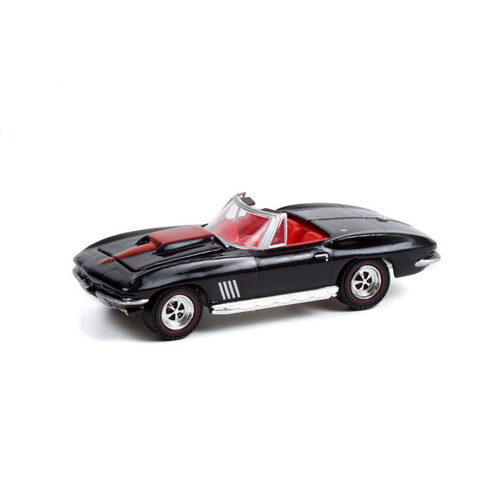 1/64 1967 Chevrolet Corvette Convertible, Lot 1367, Black, Barret-Jackson Scottsdale Ed Series 8