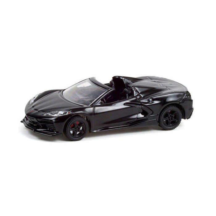 1/64 2020 Chevrolet Corvette C8 Convertible, Lot 3003, Black, Barret-Jackson Scottsdale Ed Series 8