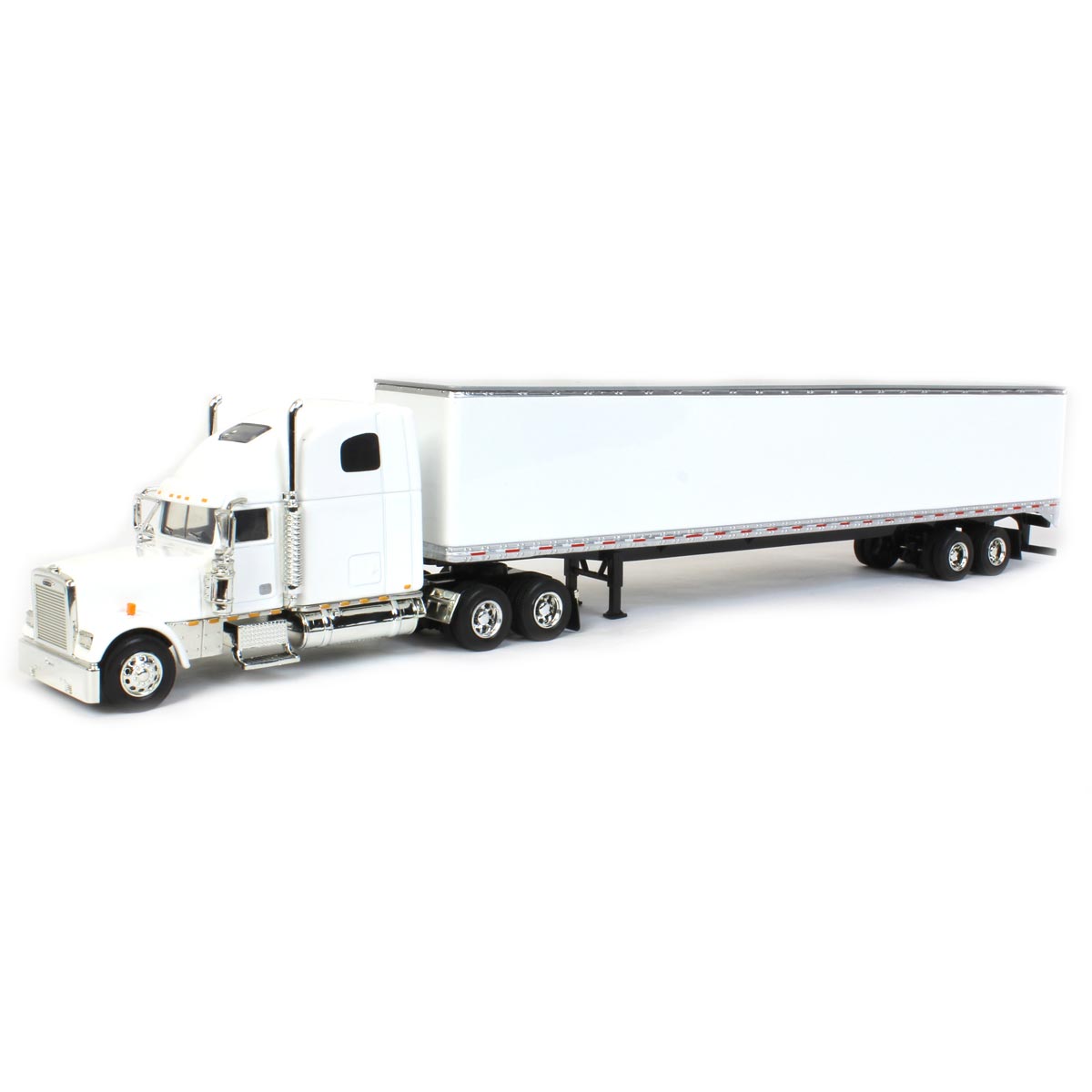 1/64 Freightliner Classic XL Semi Truck & Box Trailer with Single