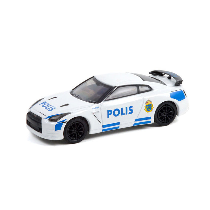 1/64 2014 Nissan GT-R, Stockholm Sweden Polis, Hot Pursuit Series 40