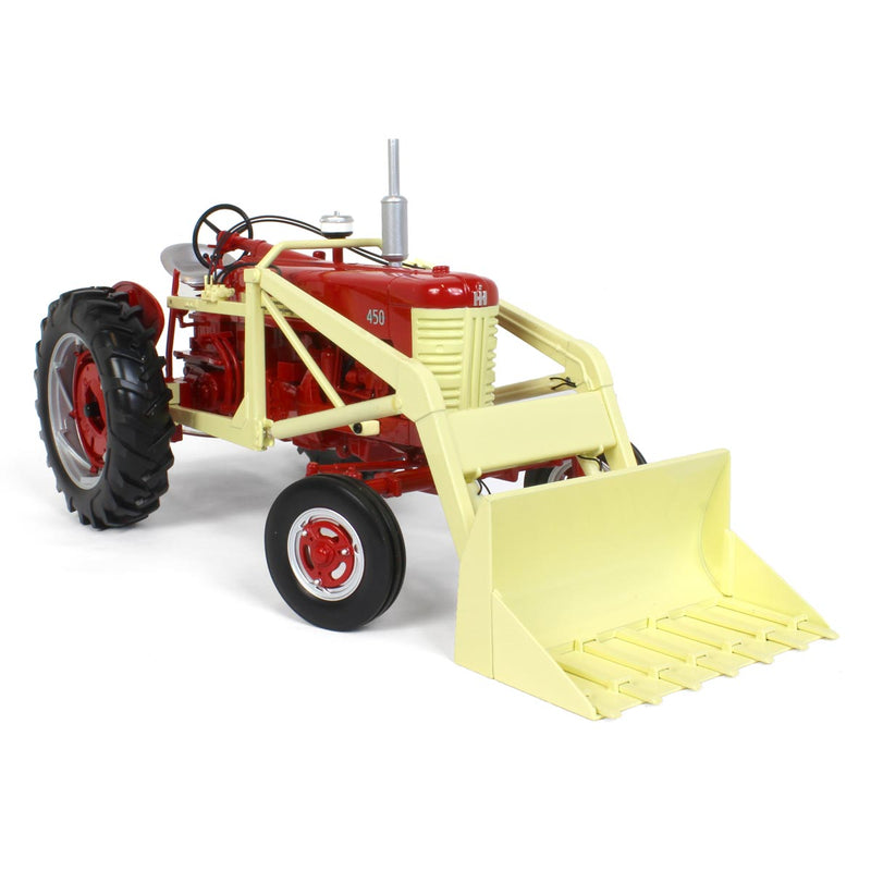 1/16 International Harvester Farmall 450 Wide Front Tractor with Loader by SpecCast