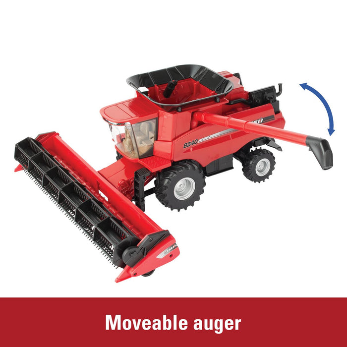 (B&D) 1/32 Case IH Harvesting Set with AFS Connect Magnum 380, Grain Cart & 8230 Combine w/ 2 Heads - Damaged Box