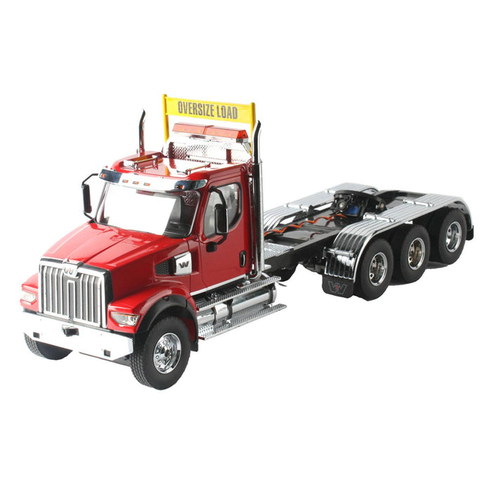 (B&D) 1/16 Radio Control Western Star 49X SFFA Tractor with XL 120 HDG Trailer - Damaged Item