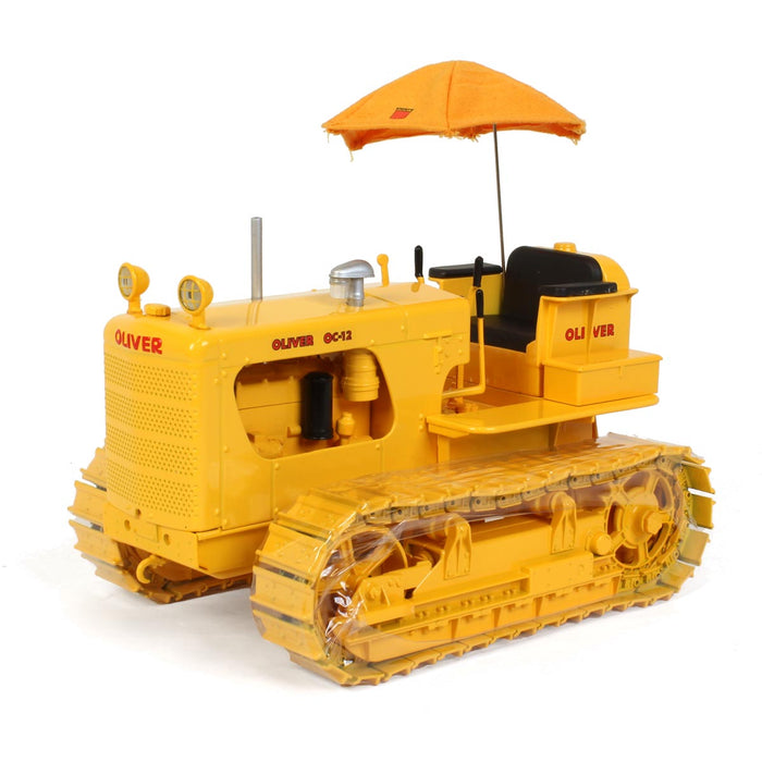1/16 High Detail Oliver OC-12 Industrial Yellow Crawler with Umbrella